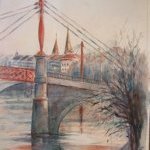 Claude HUGOUVIEUX (aquarelle)