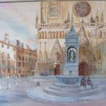 Claude HUGOUVIEUX (aquarelle)